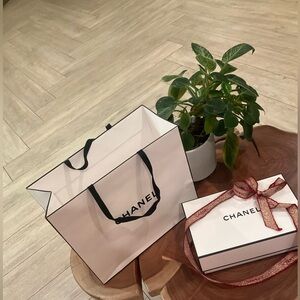 Chanel Bag, Box, Ribbon & Tissue